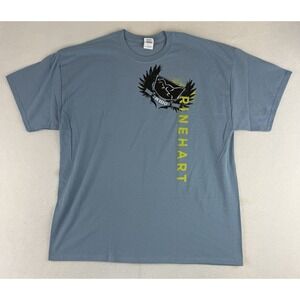 Rinehart R100 T Shirt‎ Mens 2XL Archery Hunting Velociraptor Dinosuar